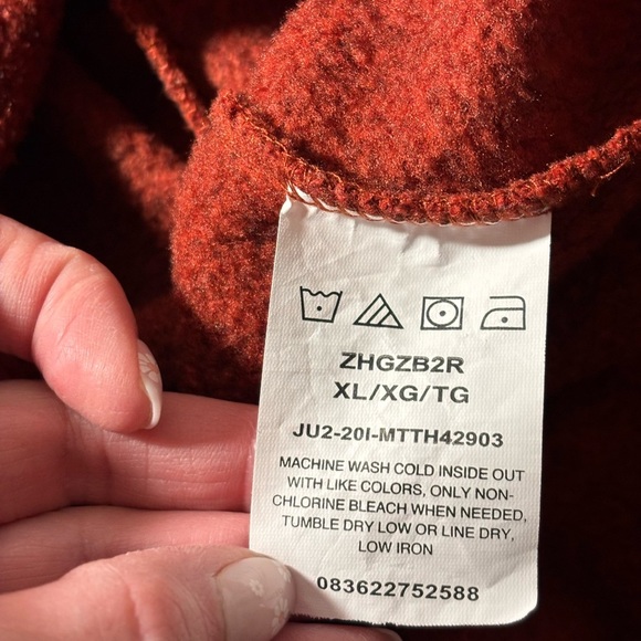 Mens size XL wrangler brand half zip fleece jacket, #F720 - Picture 5 of 5